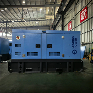 Silent Diesel Generator 100kw-250kva 1500RPM AC Single Phase 6 Cylinder Water Cooling 60Hz Frequency ATS Option 230V Rated