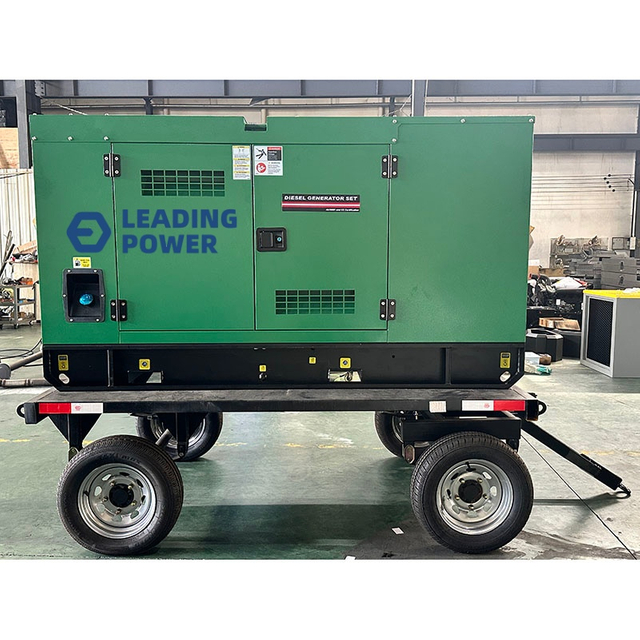 20-50kw Silent Trailer Diesel Generator