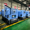 Silent Diesel Generator 100kw-250kva 1500RPM AC Single Phase 6 Cylinder Water Cooling 60Hz Frequency ATS Option 230V Rated