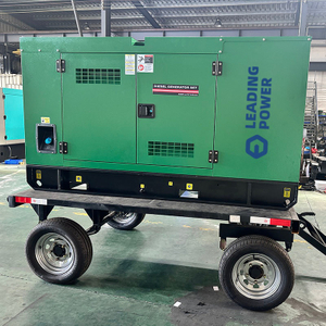 20-50kw Silent Trailer Diesel Generator