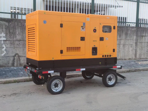 20-50kw Silent Trailer Diesel Generator