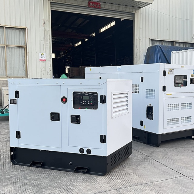 Ac Single Phase Silent Diesel Generator Set 15kw 20kw 30kw 220/380V Diesel Genset 20kva 30kva 50kva Brushless Diesel Generators