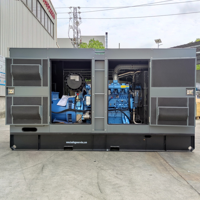 3 Phase Super Silent Diesel Generator Set 200kW 300kW 400kW 200kVA 300kVA 500kVA 50/60Hz Water Cooled Genset Generators for Sale