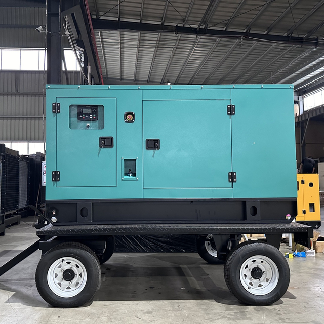 50-100kw Silent Trailer Diesel Generator