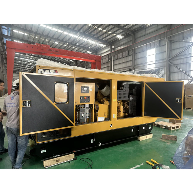 Top1 Silence Diesel Generator 250kw 300kw 350KVA 400kva Caterpillar Diesel Generator Water Cooling Dc Silent Diesel Generator